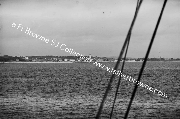 VIEW OF COAST FROM FERRY